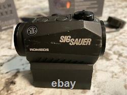 Sig Sauer SOR50000 Romeo5 1x20mm Compact 2 Moa Red Dot Sight Black