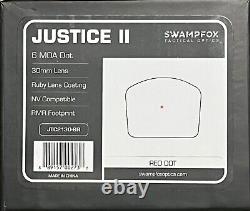 Swampfox Justice II 1X30 Red Dot Sight JTC2130-6R