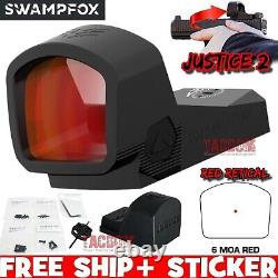 Swampfox Justice II 2 RMR 6 MOA 1X30 Red Dot OPTIC Sight JTC2130-6R AUTHENTIC