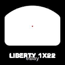 Swampfox Optics Liberty RMR Reflex Sight Red Dot 1×22 3 MOA