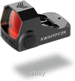 Swampfox Sentinel Micro Reflex, Auto Brightness, Red Dot Shake n Wake 3 MOA dot