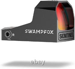Swampfox Sentinel Micro Reflex RED DOT (RMsc Pistol Cut) Shake n Wake 3 MOA dot