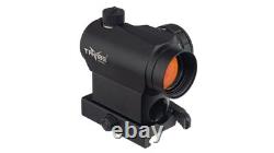 TRYBE Optics Micro Red Dot Sight, 1x, 3 MOA Red Dot Reticle withQD Riser, Black