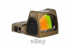 Trijicon 3.25 Adjustable LED MOA Red Dot RMR Type 2, Coyote Brown HRS 700780