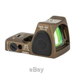 Trijicon 3.25 Adjustable LED MOA Red Dot-RMR Type 2 Coyote Brown RM06-C-700780
