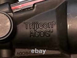 Trijicon ACOG/RMR Combo 4x32.223 Reticle Type 2, 3.25 MOA, Dual Red Chevron Dot