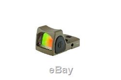 Trijicon Adjustable LED RMR Type 2 FDE 6.5 MOA RM07-C-700717 Red Dot Sight