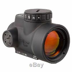 Trijicon MRO 1x25mm Adjustable Red Dot Sight, 2MOA Dot Reticle, Black 2200003