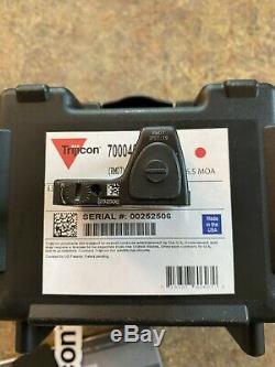 Trijicon RM07 RMR Red Dot Sight 6.5 moa Type 1 With Antiflicker Plate