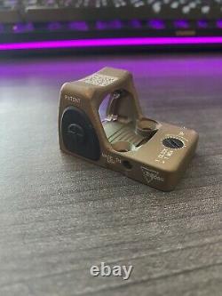 Trijicon RMR Type 2 RM06 Adjustable LED Red Dot Coyote Brown 3.25 MOA HRS