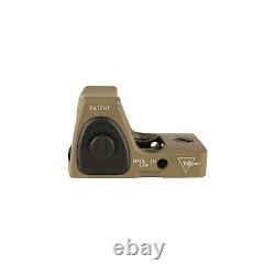 Trijicon Type 2 RMR 1.0 MOA Adjustable LED Red Dot Sight, FDE RM09-C-700745