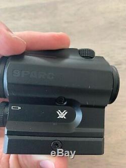 USED Vortex Sparc AR 2 MOA Red Dot Sight Optic