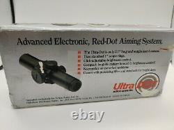 Ultradot 4MOA Red Dot Sight Black ACC ULDT-000B 1 inch tube