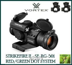 VORTEX Strikefire II Red Dot Sight 4 MOA Red/Green Dot SF-RG-501 Auth Dealer