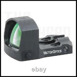 Vector Optics Multi Reticle Red Dot Optic For Glock 48 Mos 43x Mos Shield