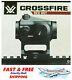 Vortex Crossfire 1X Red Dot Sight, Multi Height Mount, 2 MOA Dot Reticle CF-RD1