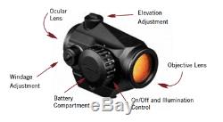 Vortex Crossfire Red Dot Reflex Sight 2 MOA Compact Dual Height Picatinny Mount