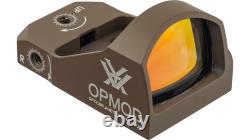 Vortex OPMOD Viper 1x24mm 6 MOA Red Dot Sight, FDE Reflex Red Dot VRD-6-OP-KIT3