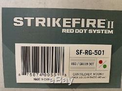 Vortex Optics Strikefire II Red Dot Sight 4 MOA Red/Green Dot SF-RG-501