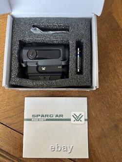 Vortex SPARC 2 MOA Red Dot Sight Black (SPC-AR1) Gently Used