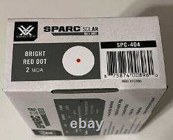 Vortex SPARC Solar 2 MOA Red Dot Sight New