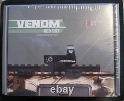 Vortex Venom Bright Red Dot 3moa Vmd-3103 + Free Picatinny Rail Mount & Battery